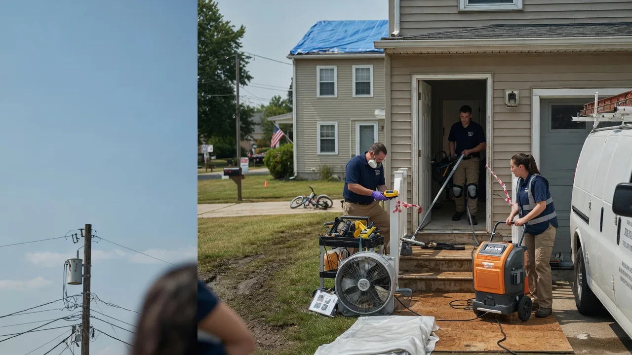 Water Damage Repair in Moxahala, OH near me